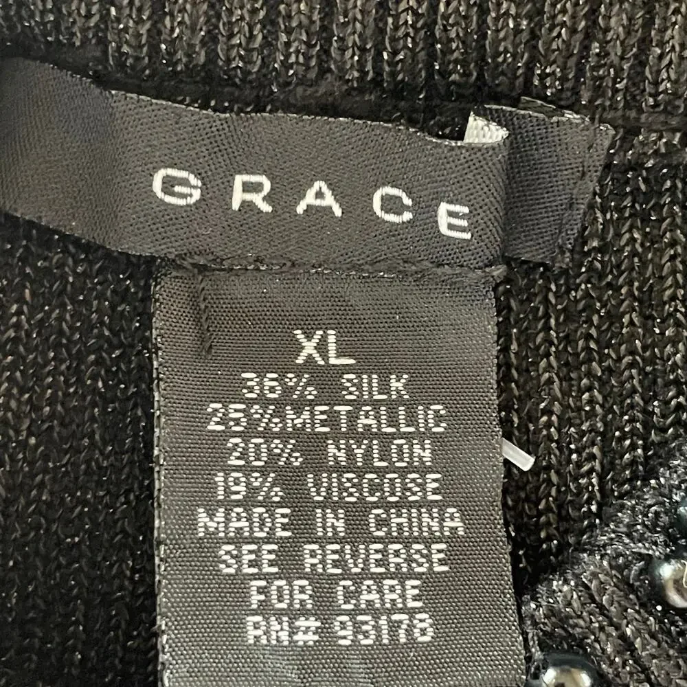 Grace black sleeveless
